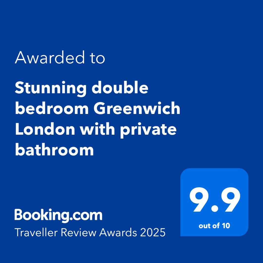 Stunning Double Bedroom Greenwich London With Private Bathroom Buitenkant foto